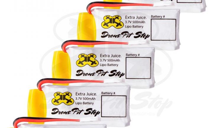 Drone Pit Stop 500mAh battery pack for Hubsan X4 models