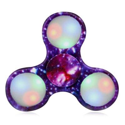 Patterned Fidget Spinner With LED Lights Patterned Fidget Spinner With LED Lights