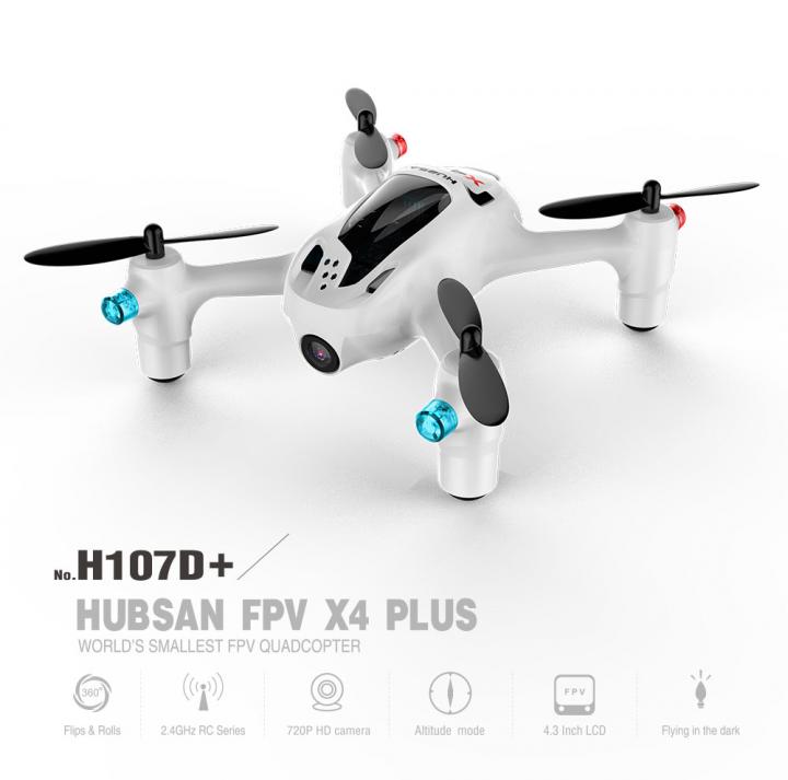 Hubsan FPV X4 H107D+ Plus RC Quadcopter Hubsan FPV X4 H107D+ Plus RC Quadcopter